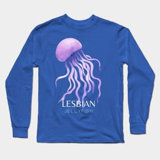 Lesbian Jellyfish Long Sleeve T-Shirt